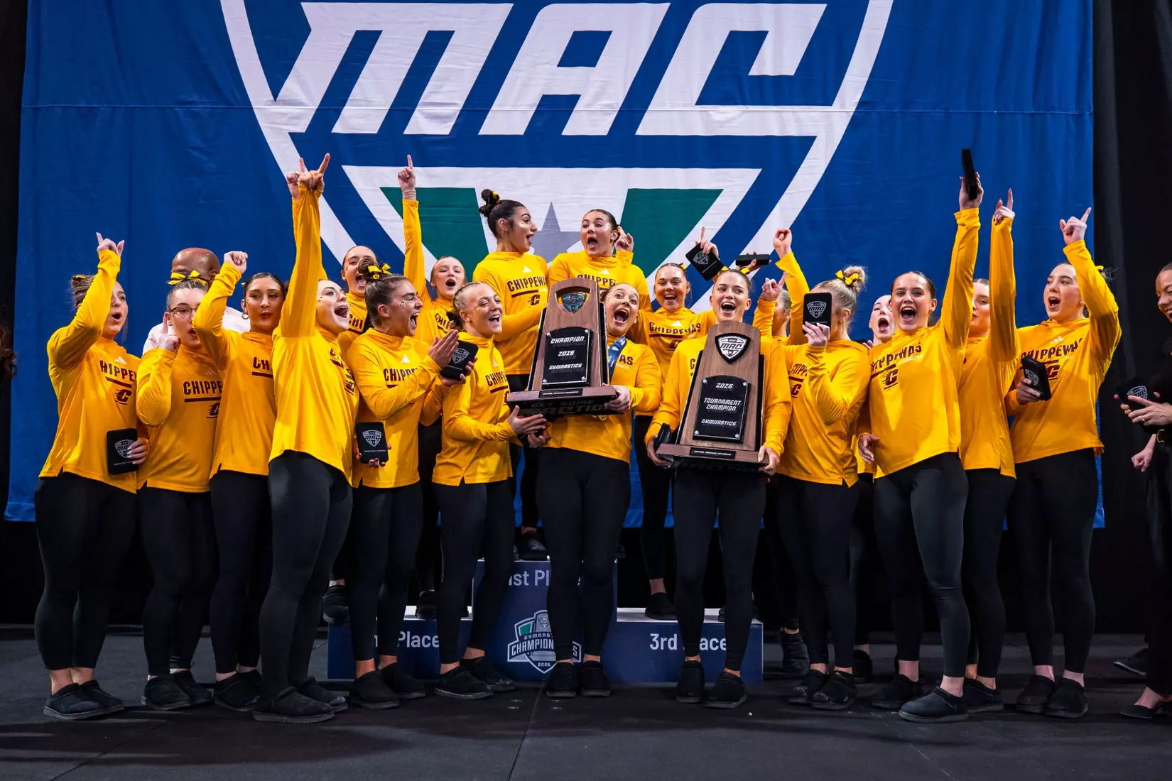 CMU Gymnastics at MAC Championship at Bowling Green, Ohio (March 21, 2026)