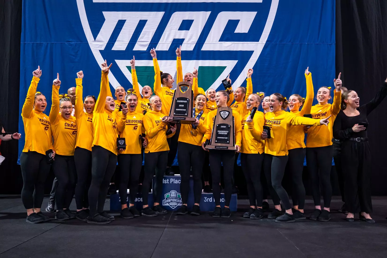 CMU Gymnastics at MAC Championship at Bowling Green, Ohio (March 21, 2026)