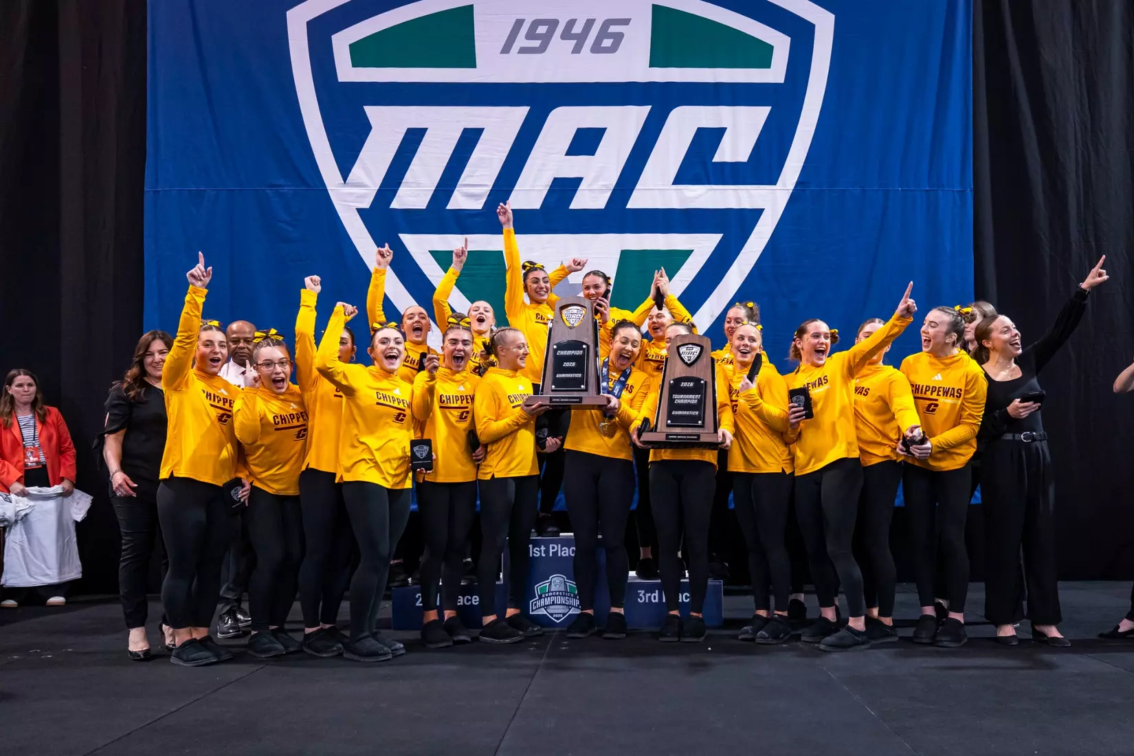 CMU Gymnastics at MAC Championship at Bowling Green, Ohio (March 21, 2026)