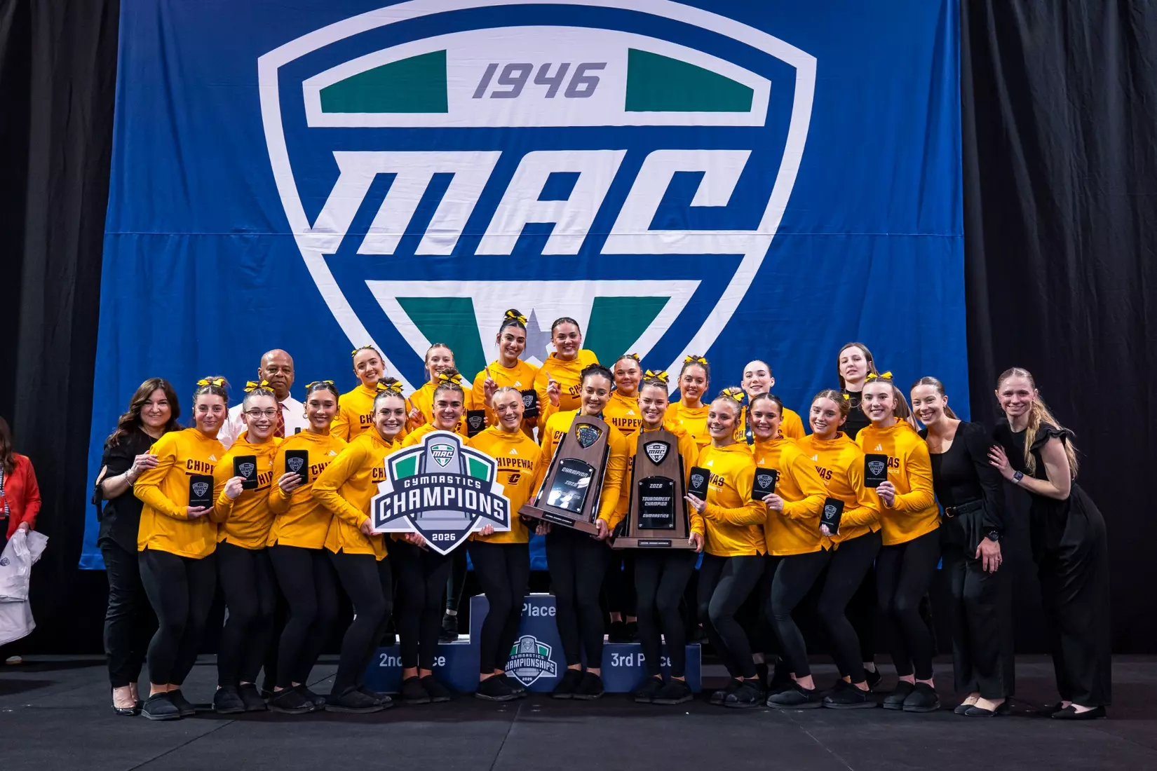 CMU Gymnastics at MAC Championship at Bowling Green, Ohio (March 21, 2026)