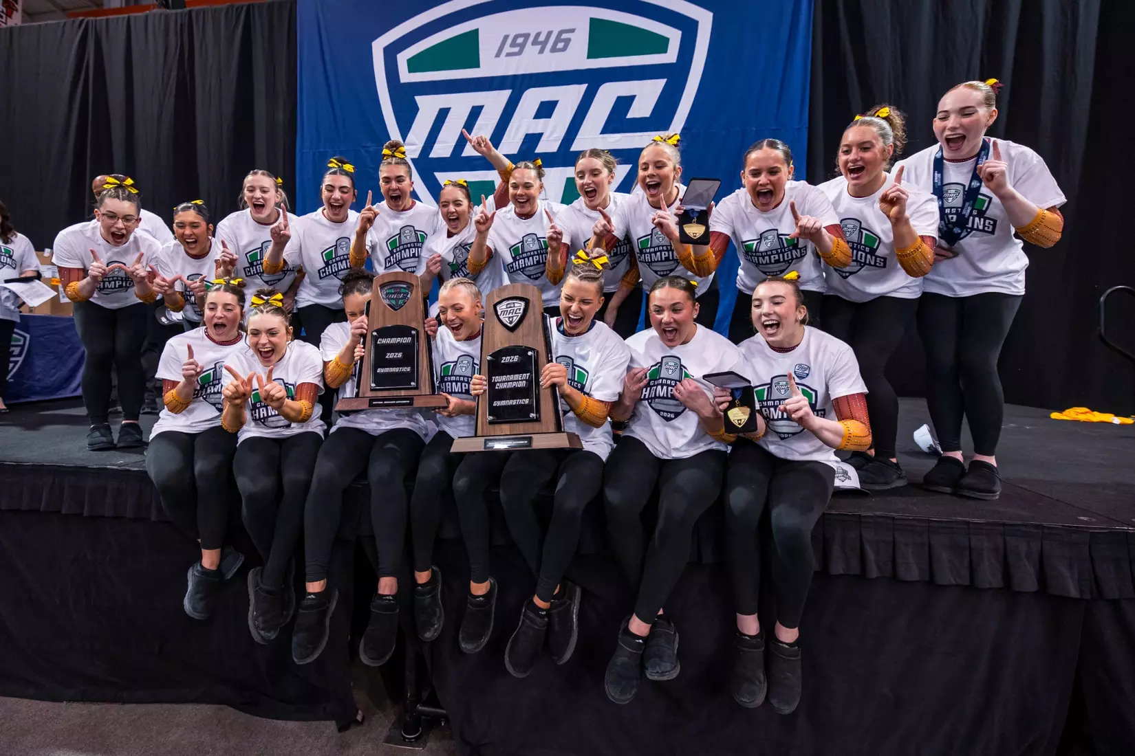 CMU Gymnastics at MAC Championship at Bowling Green, Ohio (March 21, 2026)
