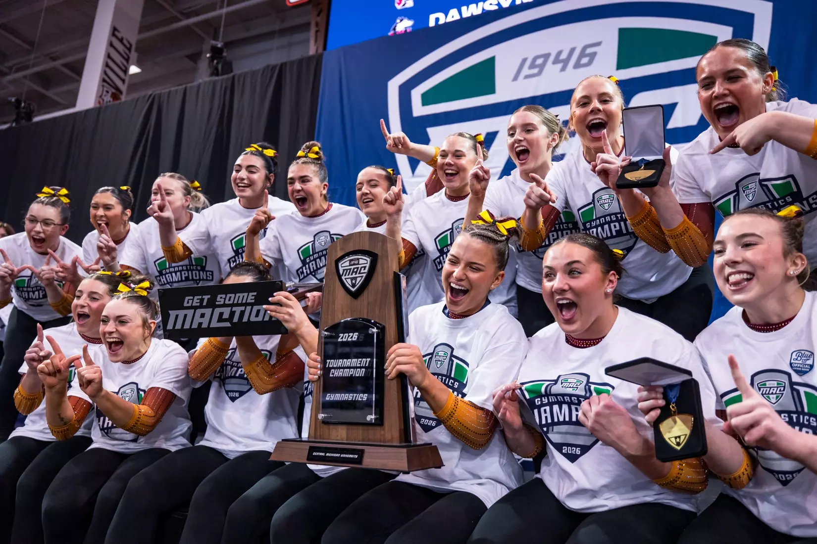 CMU Gymnastics at MAC Championship at Bowling Green, Ohio (March 21, 2026)
