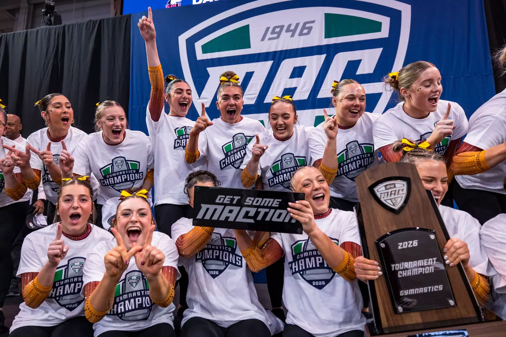 CMU Gymnastics at MAC Championship at Bowling Green, Ohio (March 21, 2026)