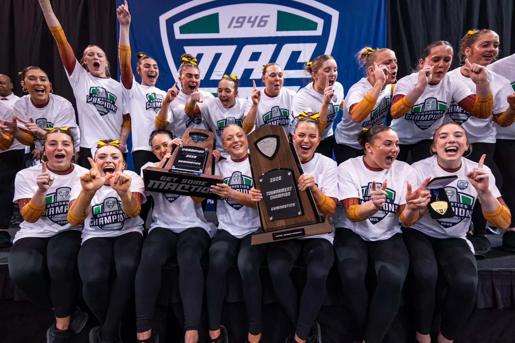 CMU Gymnastics at MAC Championship at Bowling Green, Ohio (March 21, 2026)