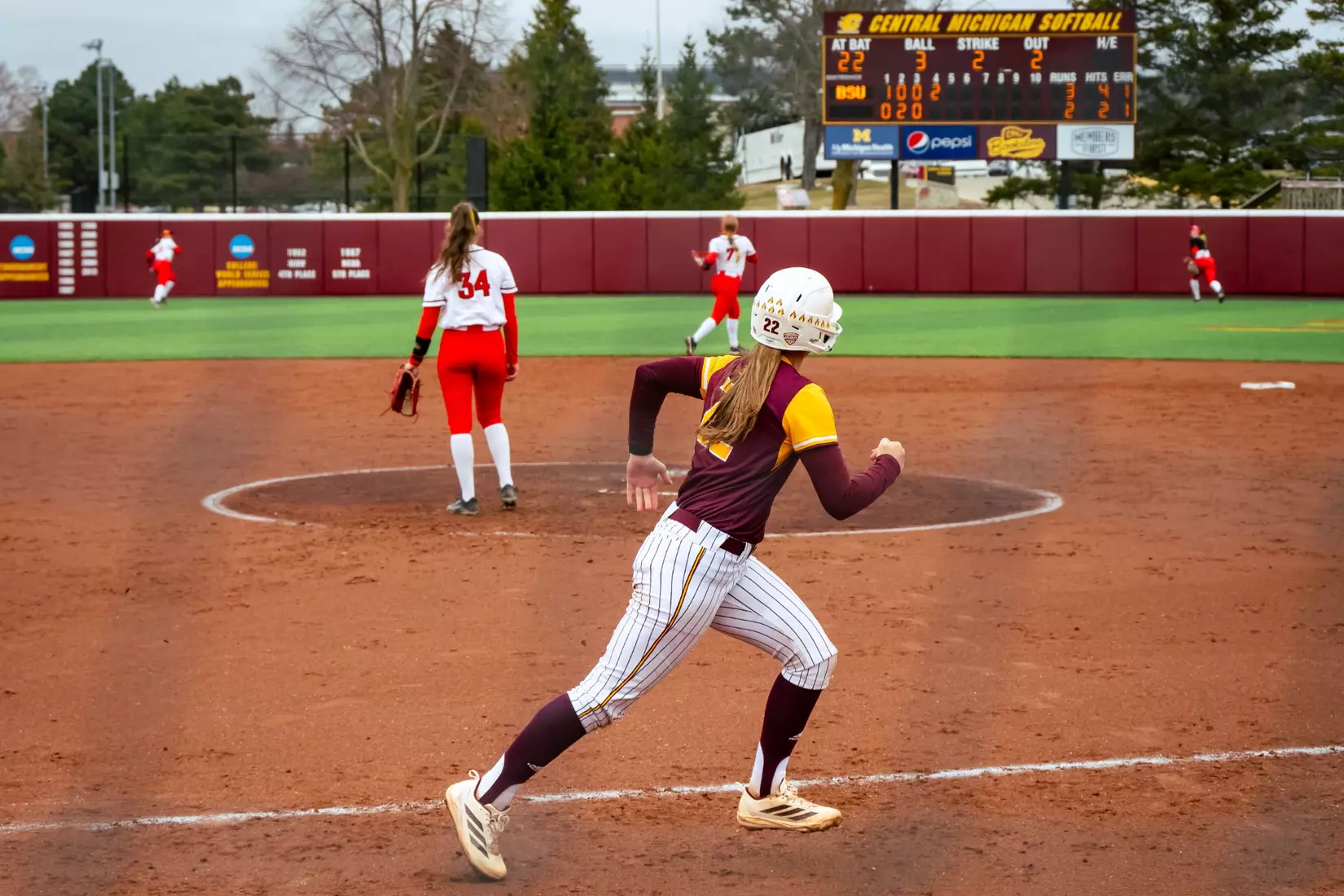 CMU Softball vs Ball State (March 21st, 2026)