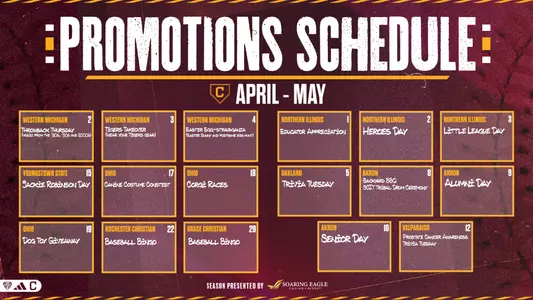 BSBL Promo Schedule