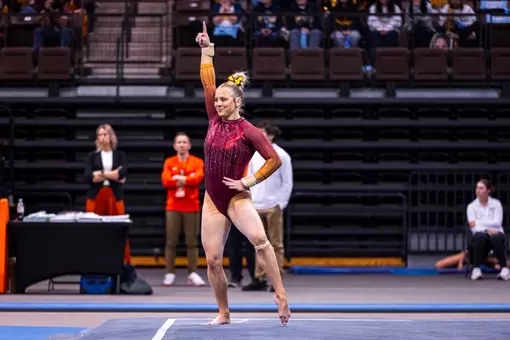 Ava Wellmeier at MAC Championships