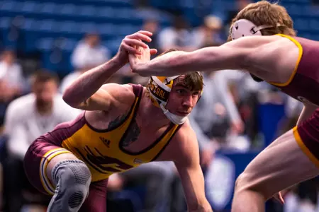CMU Wrestling at MAC Championship
