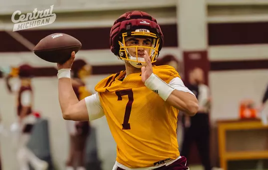Angel Flores Throwing in Practice Gear