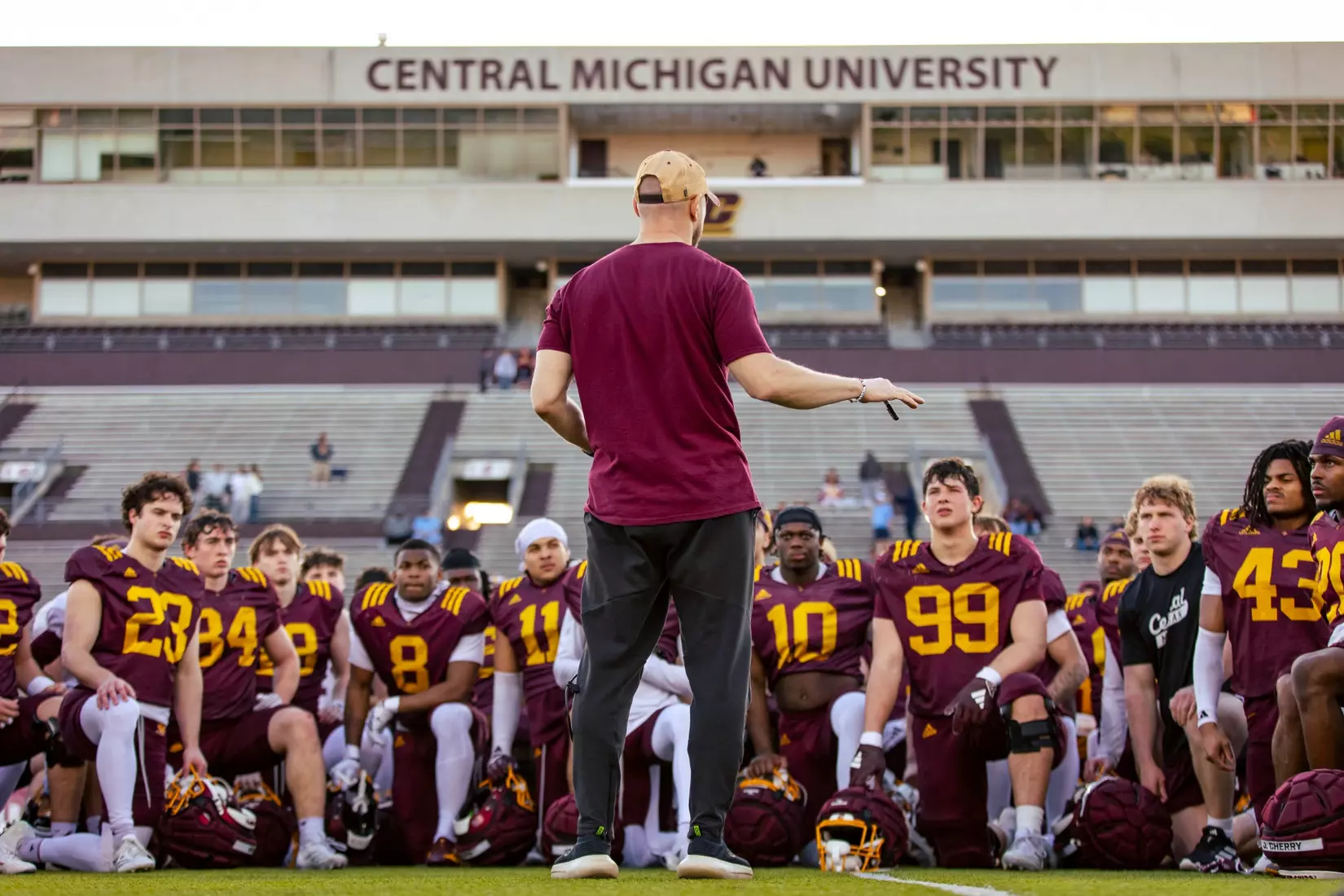 CMU Football Spring Scrimmage at Kelly Short Stadium (Tuesday April 21, 2026)