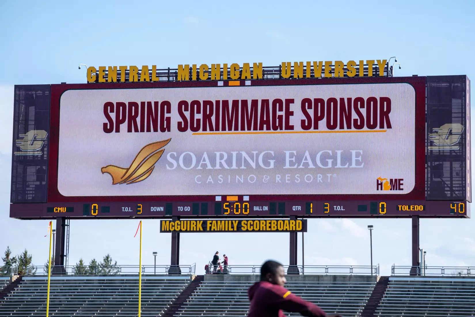 CMU Football Spring Scrimmage (April 21st, 2026)