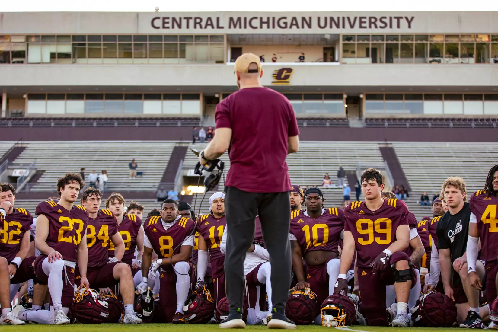 CMU Football Spring Scrimmage at Kelly Short Stadium (Tuesday April 21, 2026)