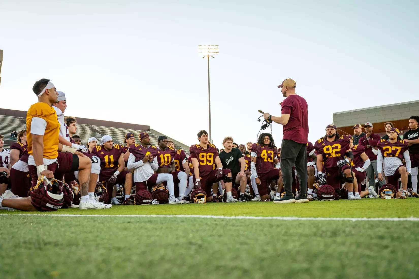 CMU Football Spring Scrimmage (April 21st, 2026)