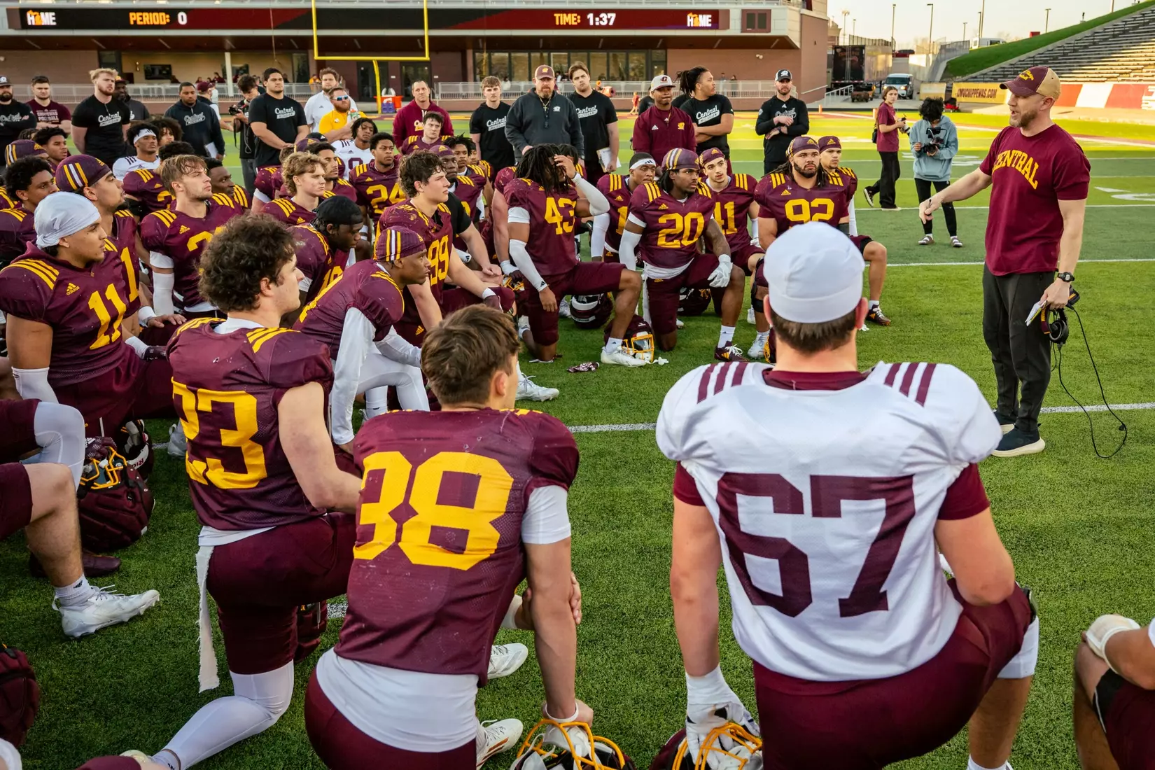 CMU Football Spring Scrimmage (April 21st, 2026)