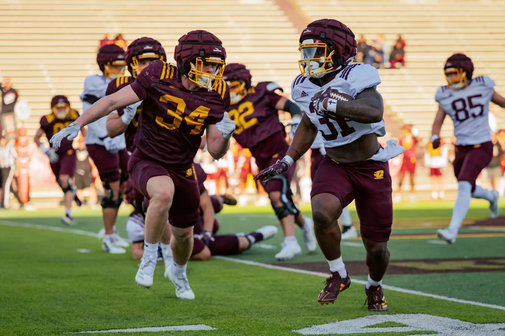 CMU Football Spring Scrimmage (April 21st, 2026)
