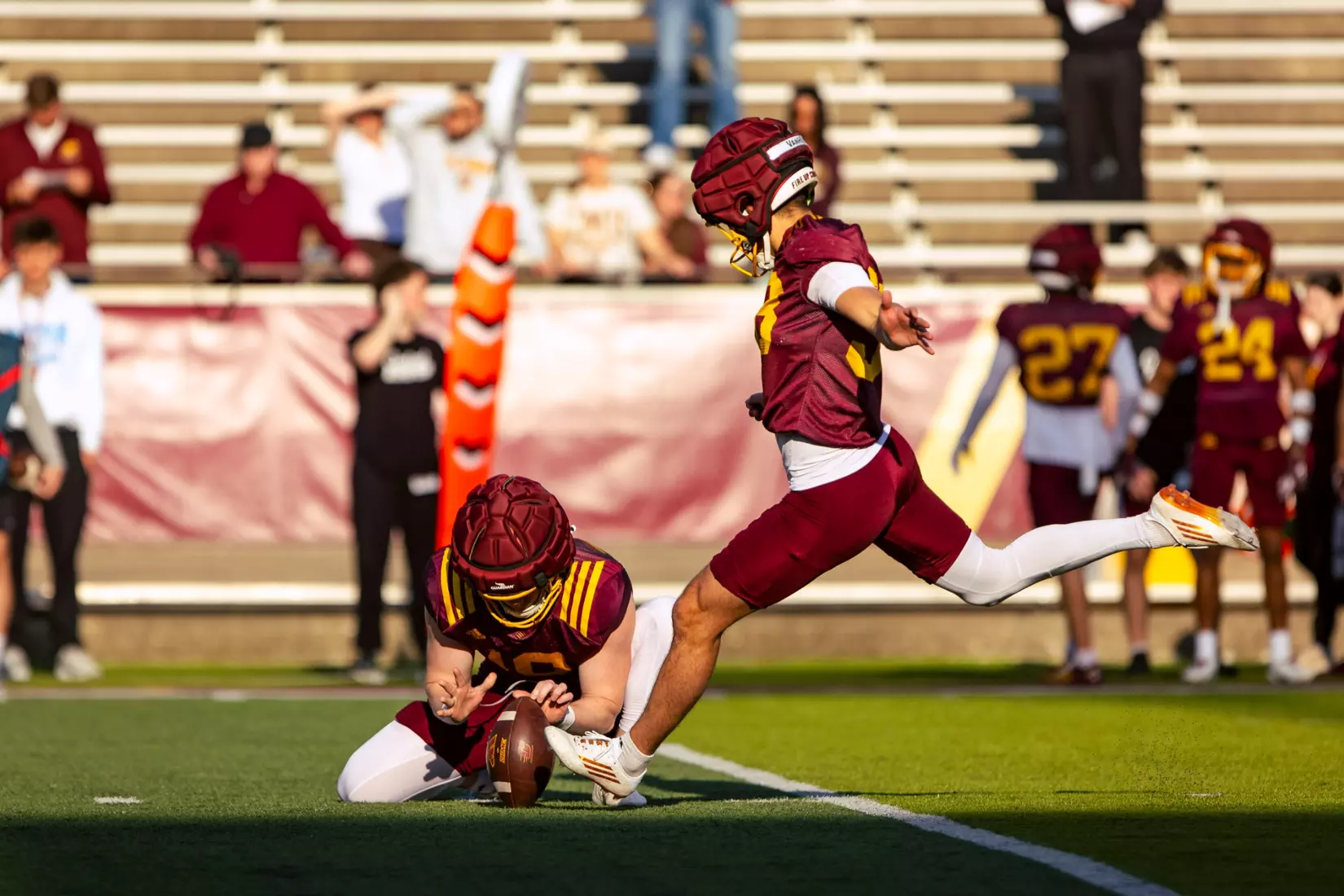 CMU Football Spring Scrimmage at Kelly Short Stadium (Tuesday April 21, 2026)