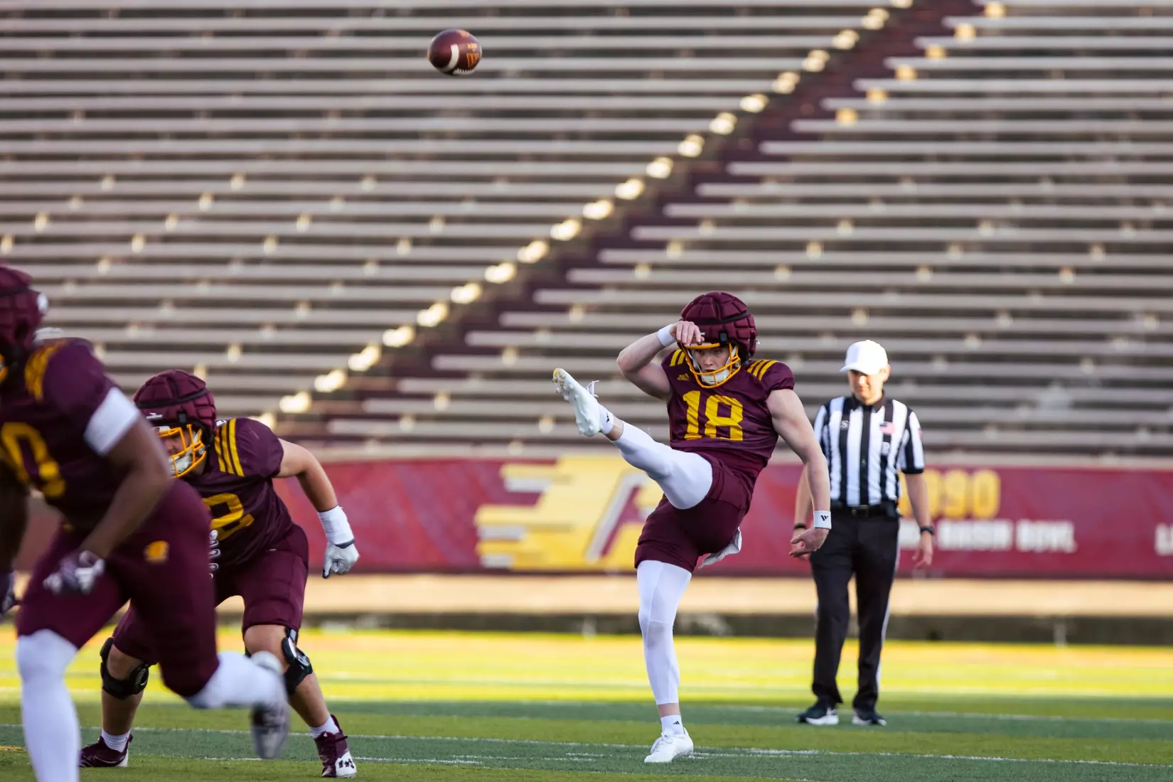 CMU Football Spring Scrimmage at Kelly Short Stadium (Tuesday April 21, 2026)