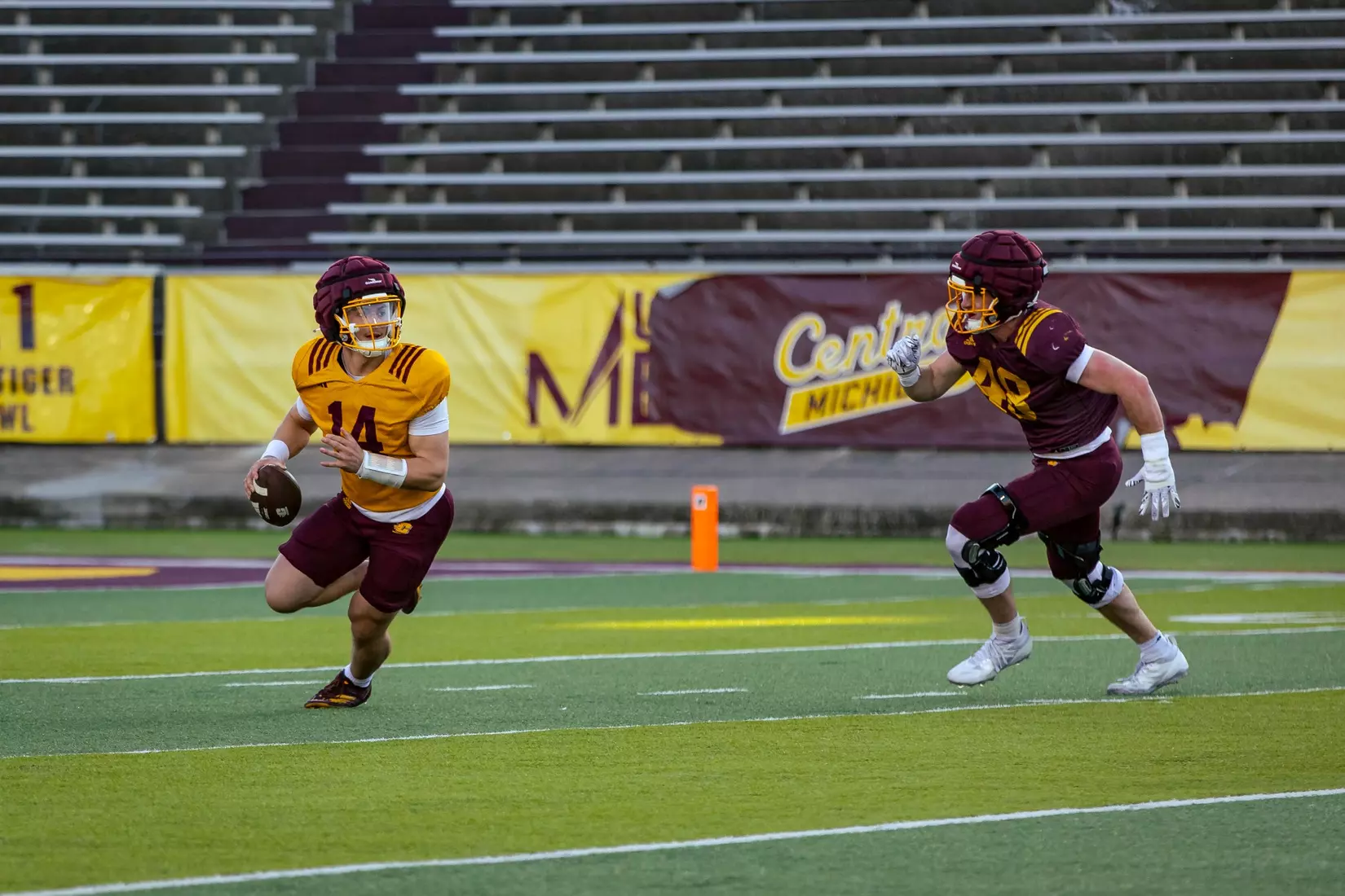 CMU Football Spring Scrimmage at Kelly Short Stadium (Tuesday April 21, 2026)