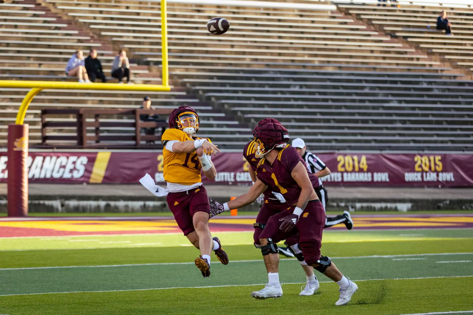 CMU Football Spring Scrimmage at Kelly Short Stadium (Tuesday April 21, 2026)