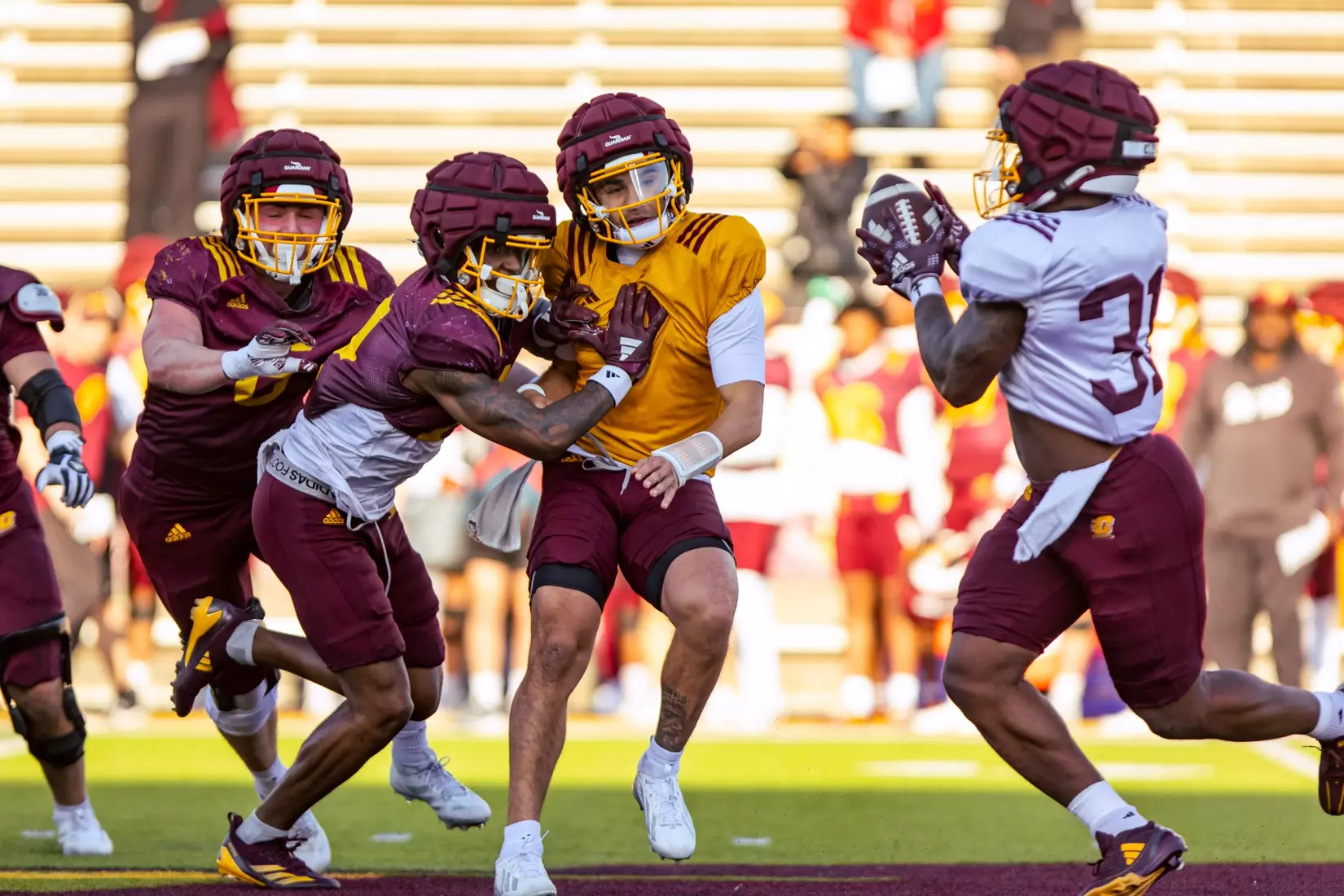 CMU Football Spring Scrimmage at Kelly Short Stadium (Tuesday April 21, 2026)