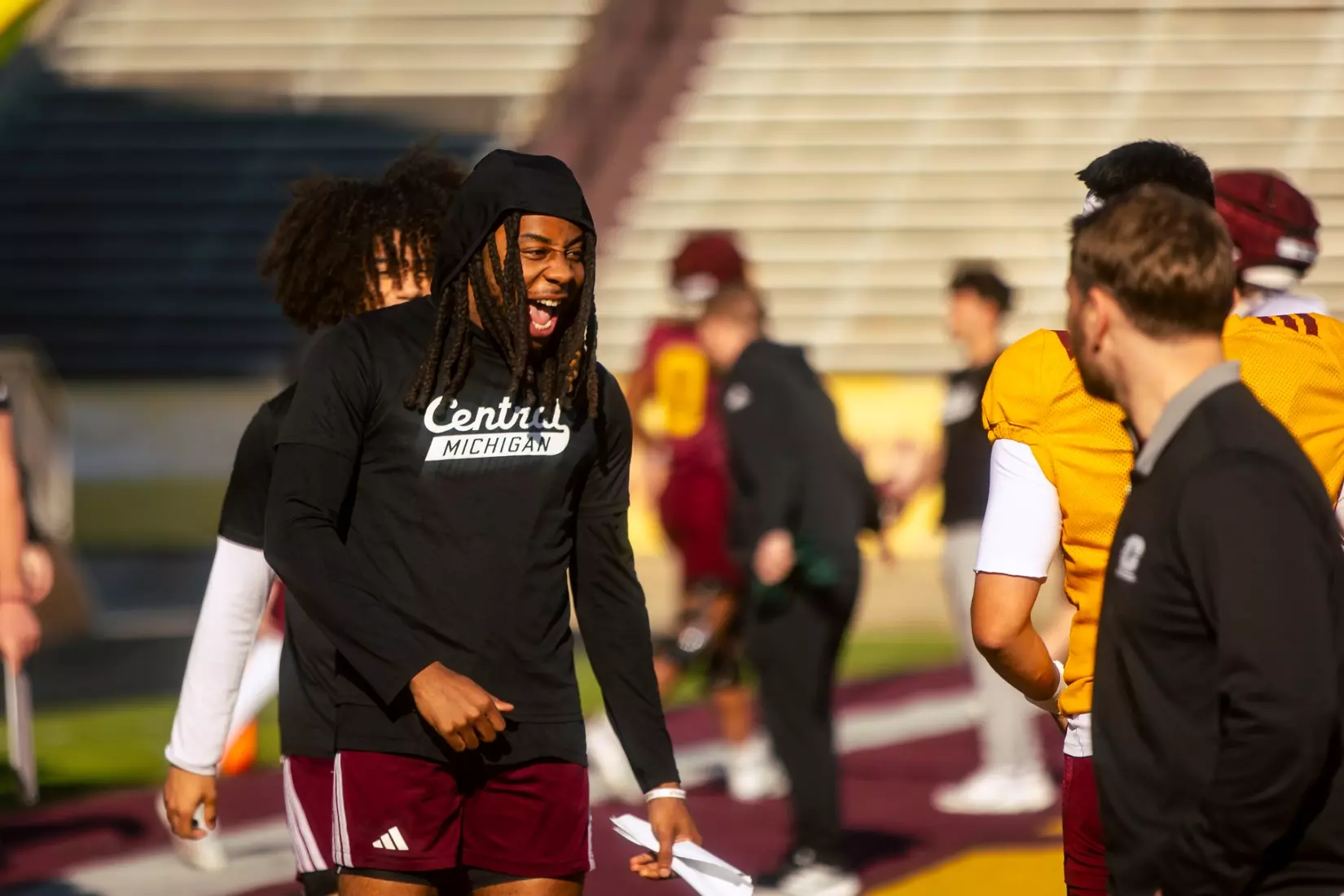 CMU Football Spring Scrimmage at Kelly Short Stadium (Tuesday April 21, 2026)