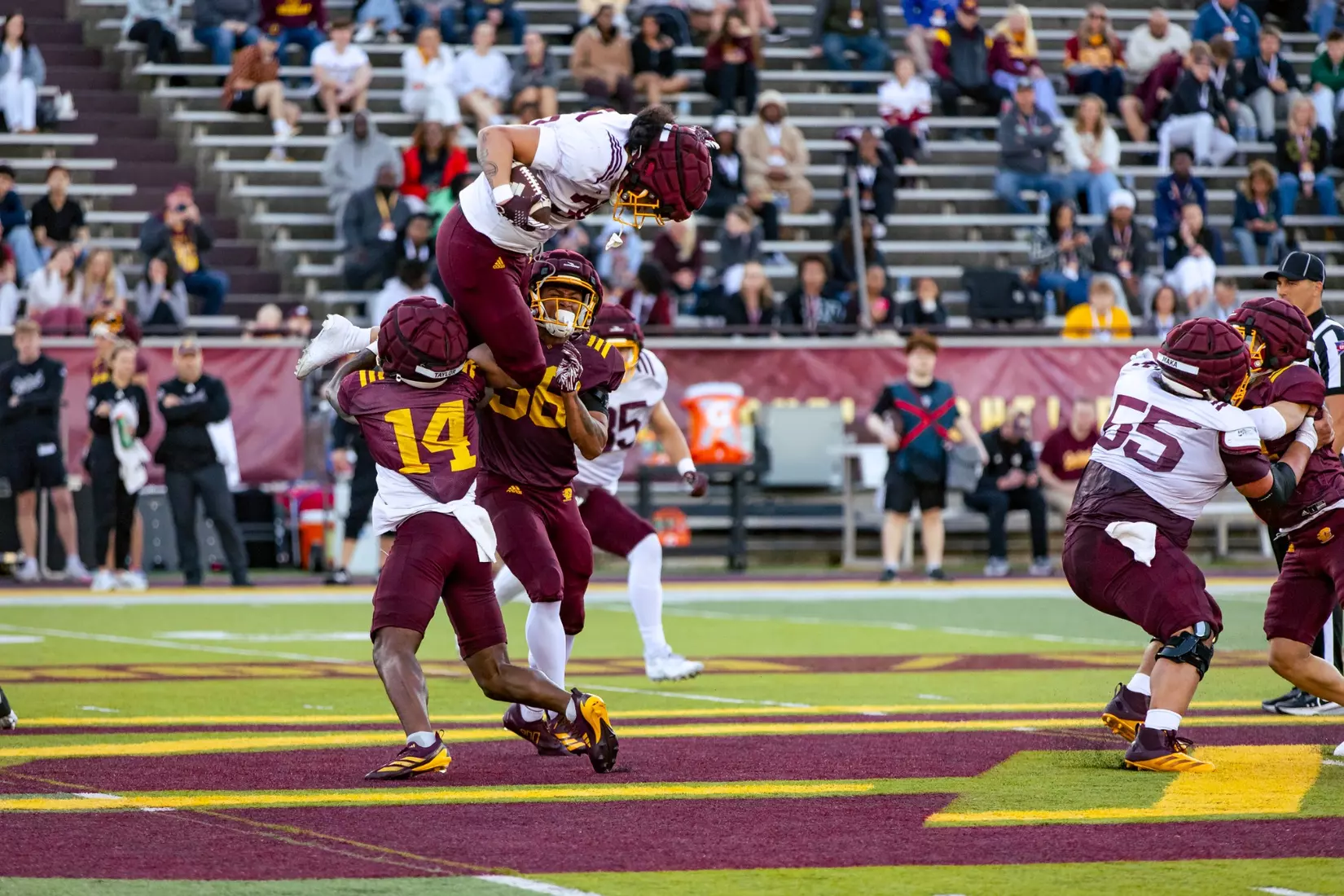 CMU Football Spring Scrimmage at Kelly Short Stadium (Tuesday April 21, 2026)