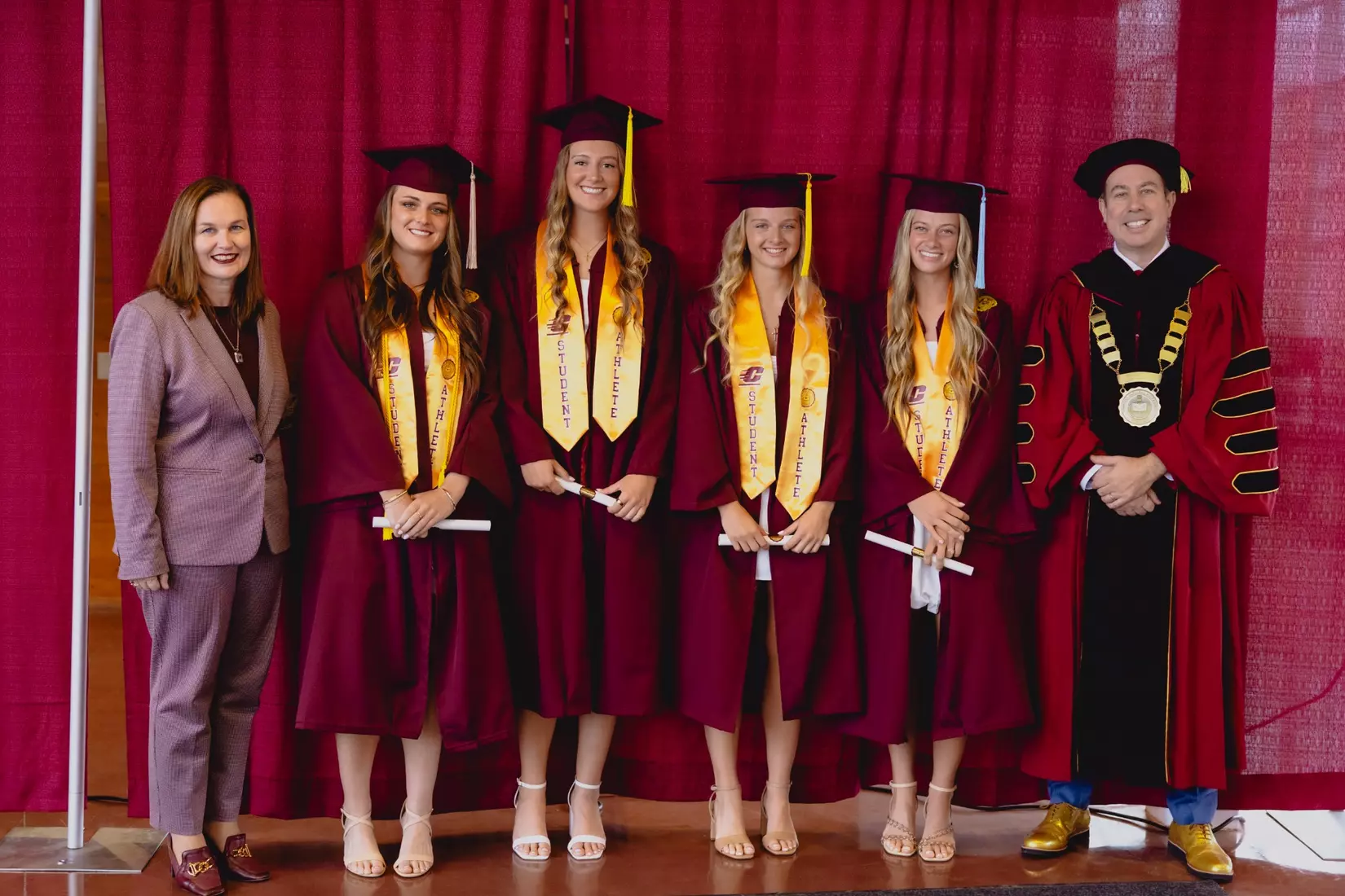CMU Softball Graduation