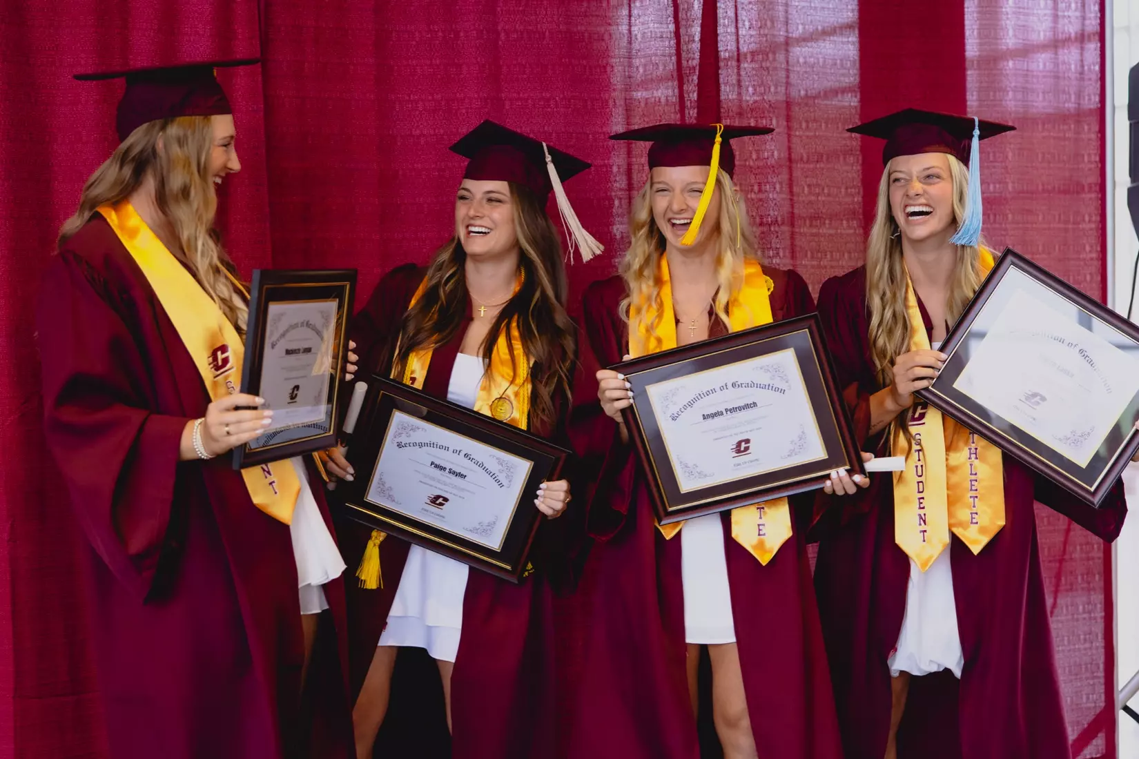 CMU Softball Graduation
