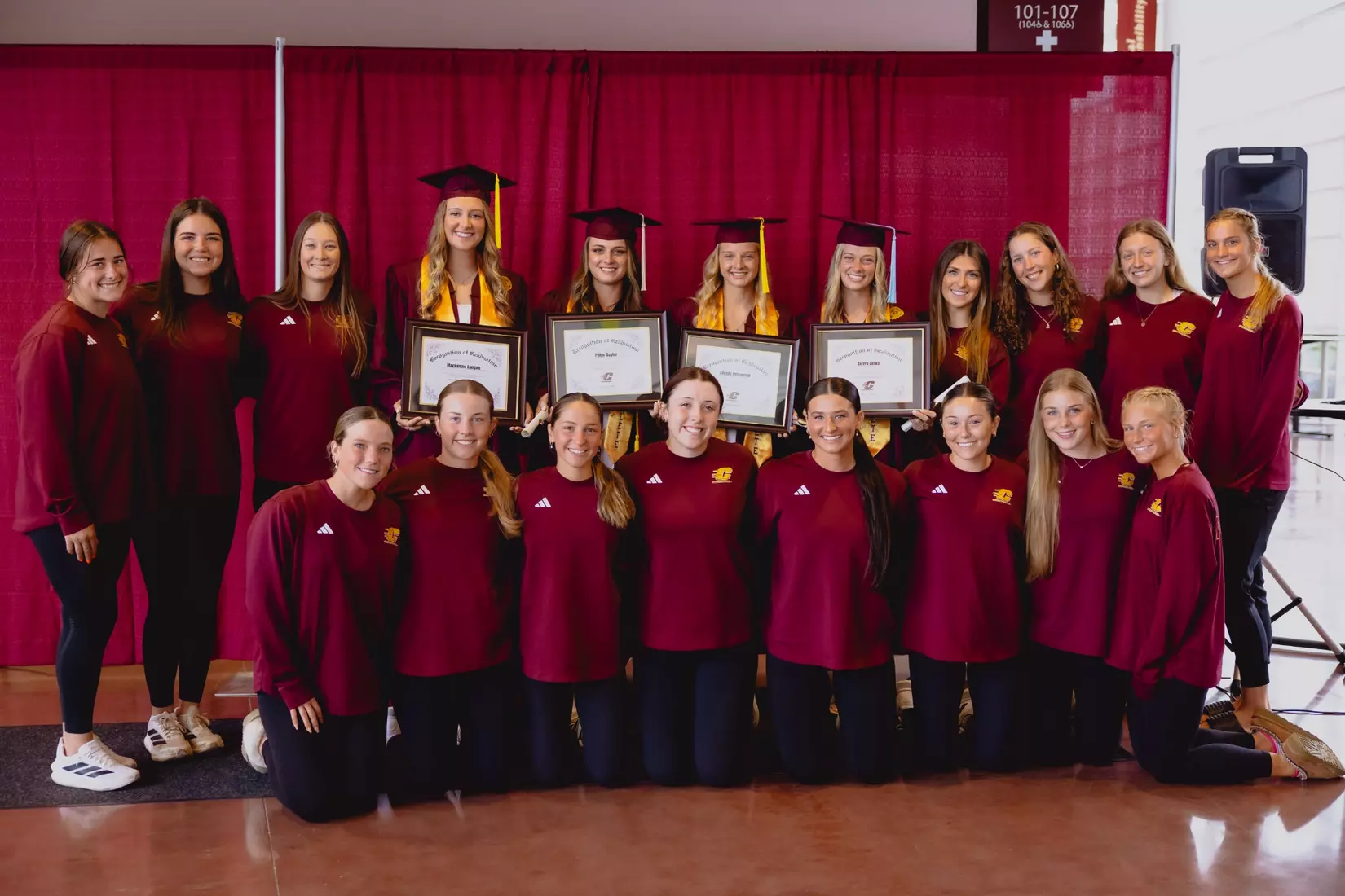 CMU Softball Graduation