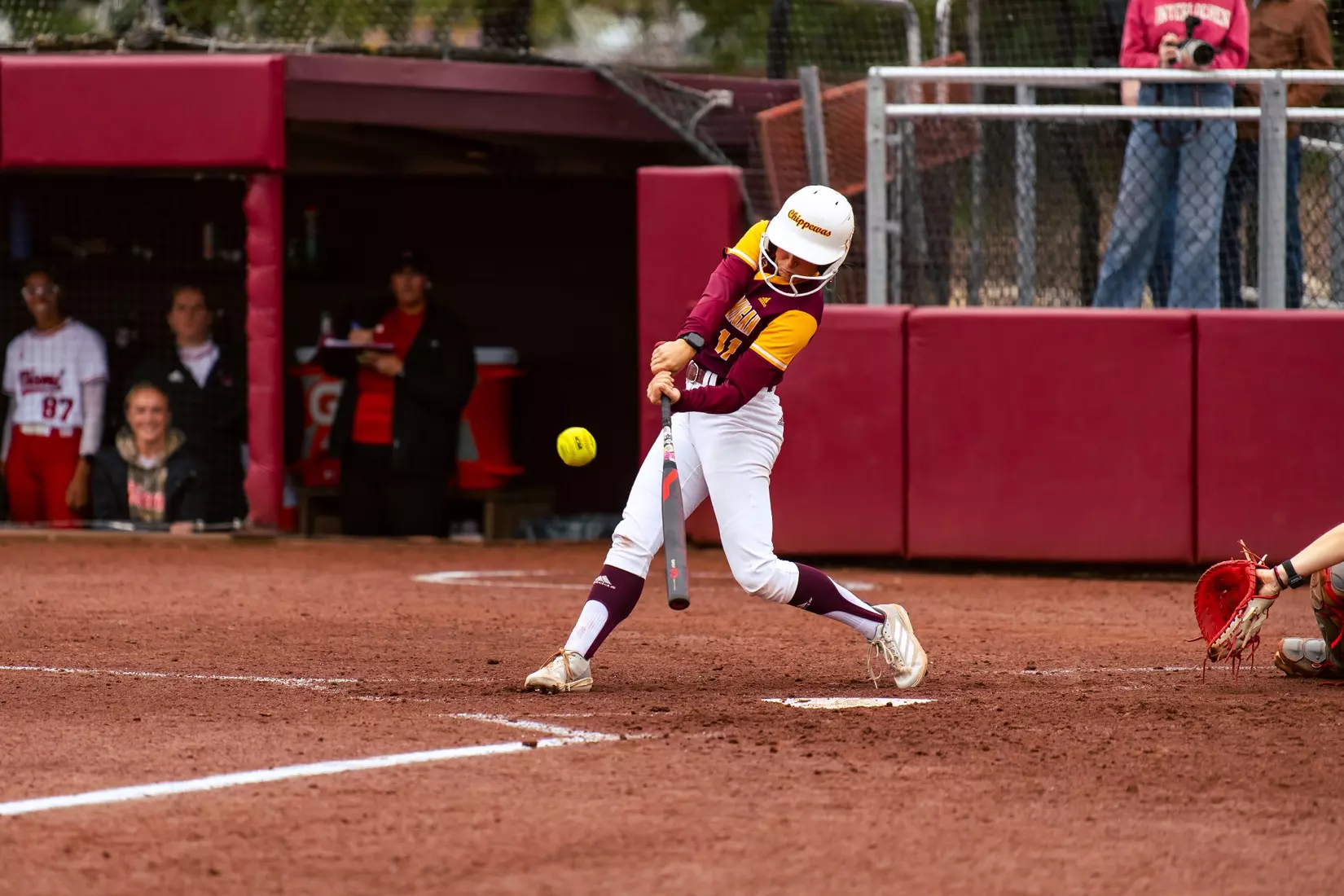 CMU Softball vs. Miami (April 25, 2026)