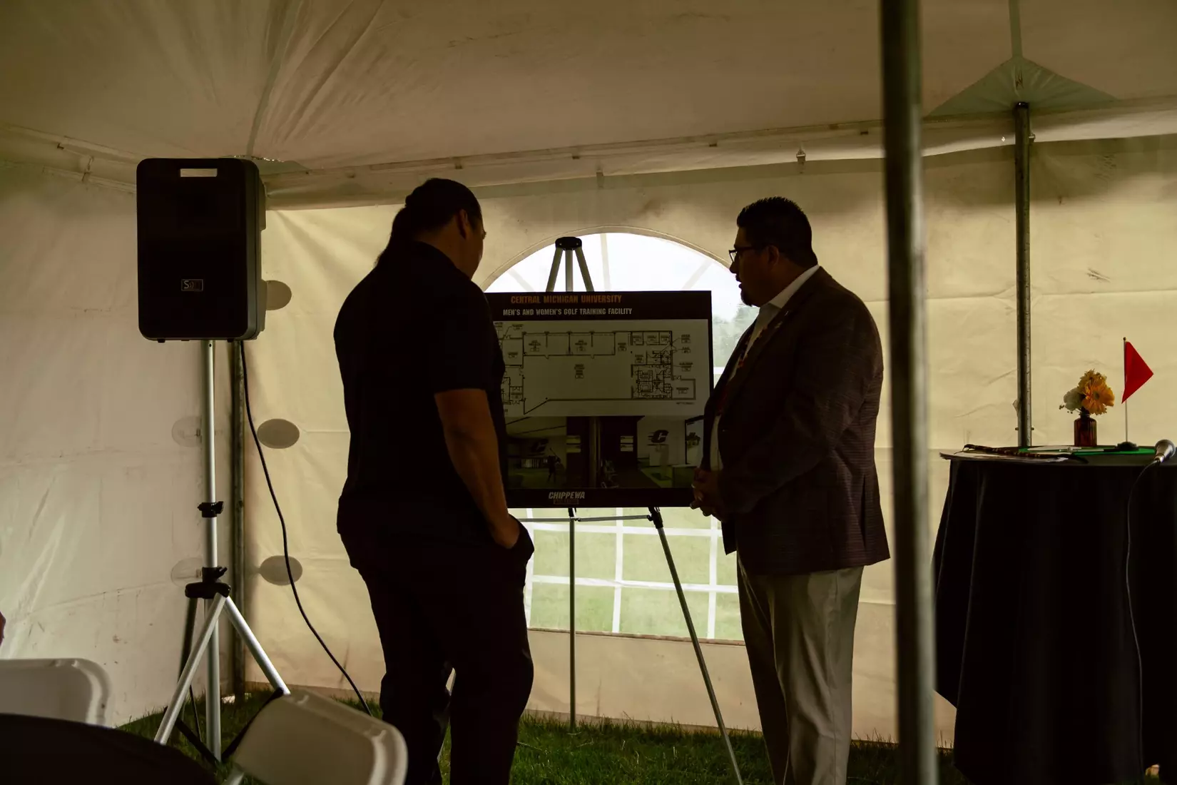 Ceremonial Smudging of the New Golf Facility by the SCIT