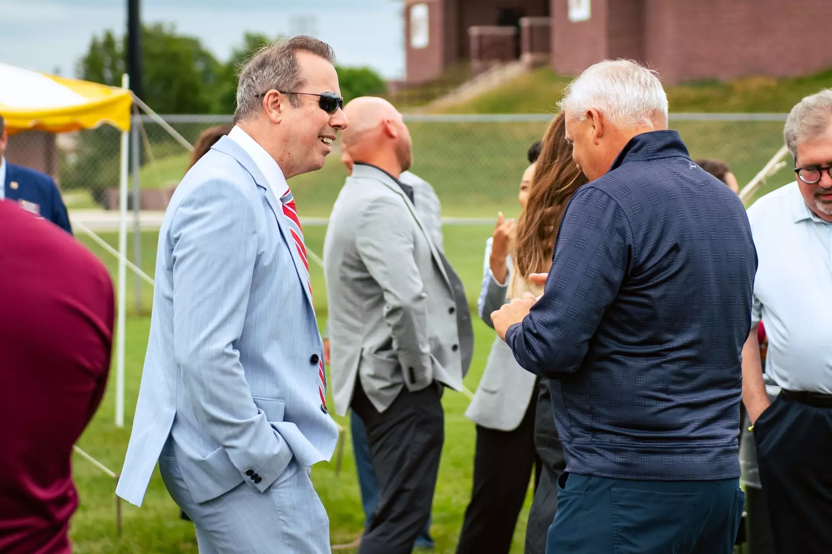 Ceremonial Smudging of the New Golf Facility by the SCIT
