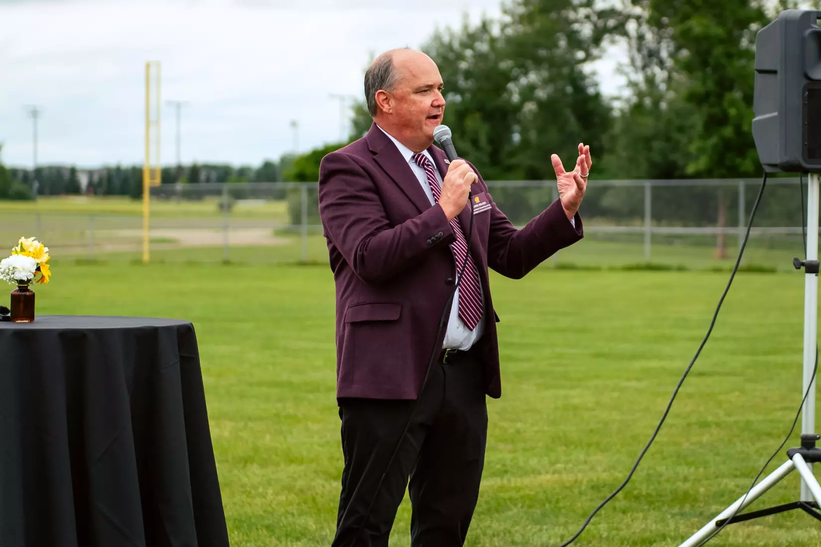 Ceremonial Smudging of the New Golf Facility by the SCIT