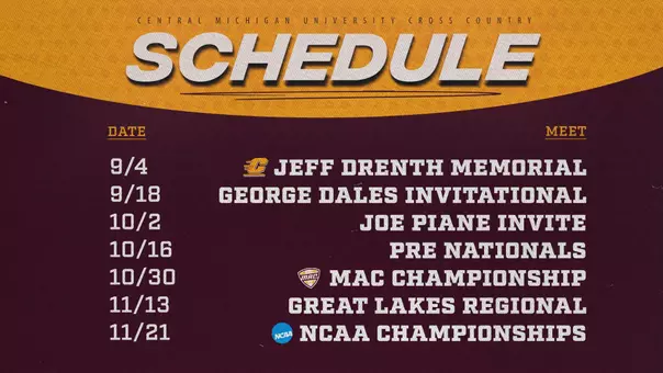 2026 Cross Country Schedule