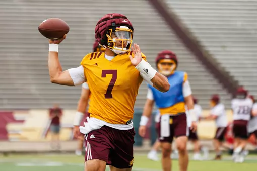 Angel Flores Preseason Practice Photo 2026