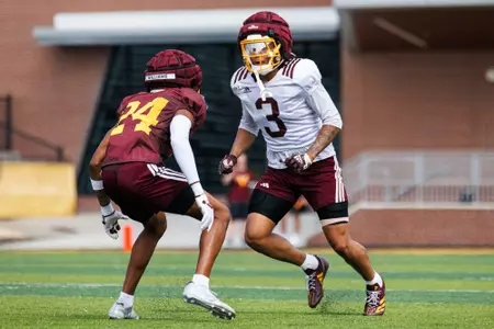 Nasir Williams Fall Ball Route Run Photo