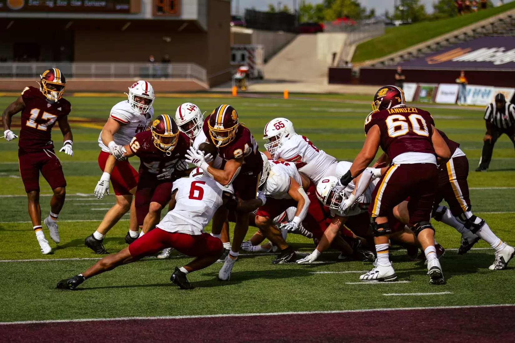 CMU FB vs. Colgate
