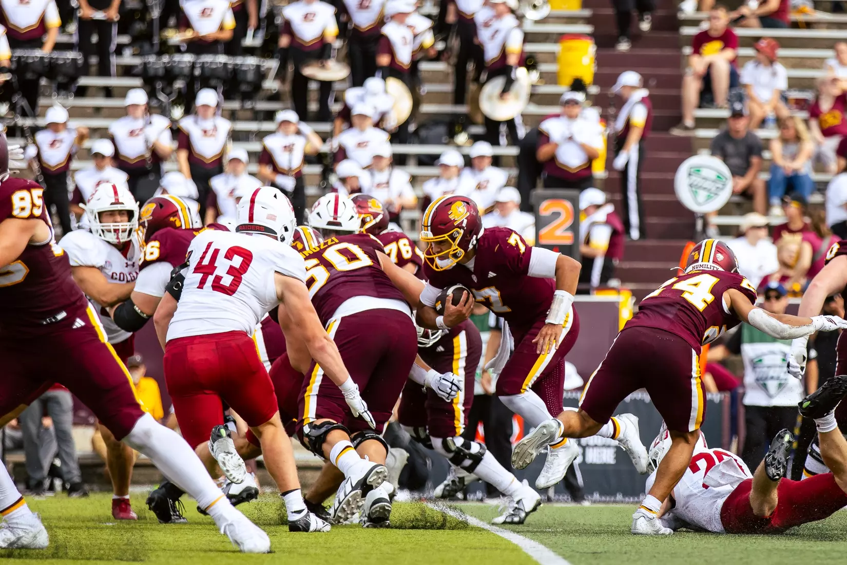 CMU FB vs. Colgate