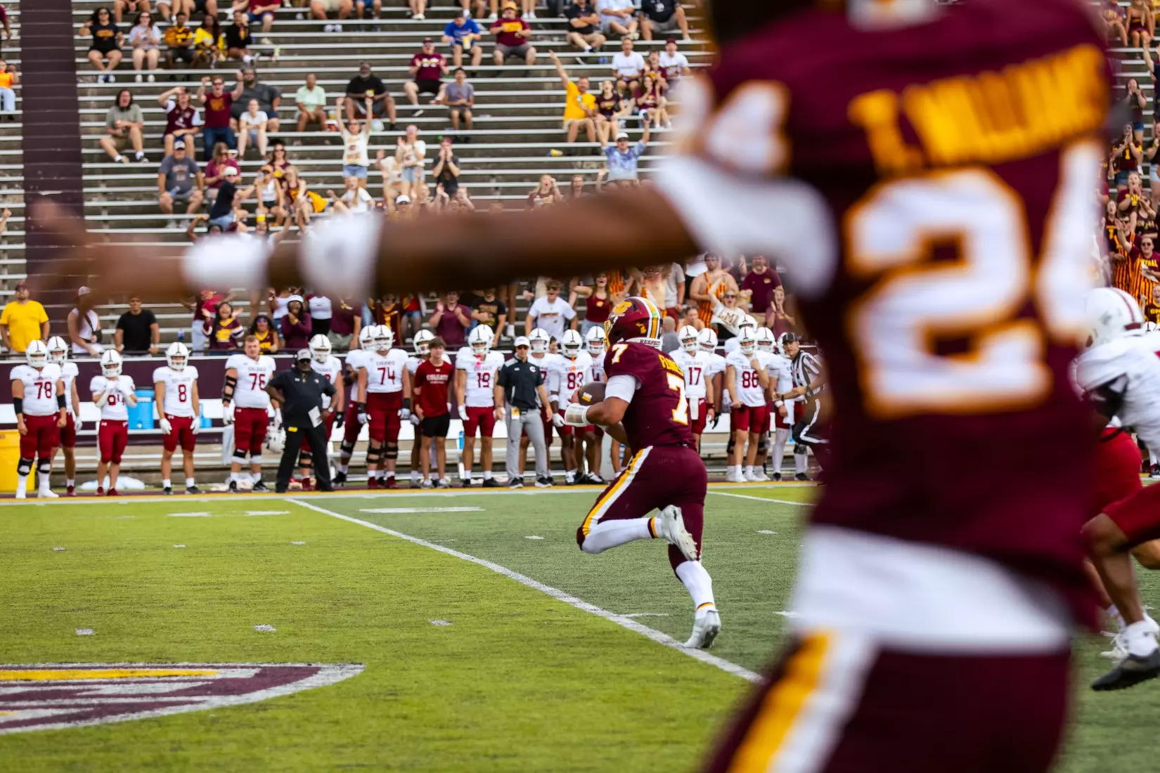 CMU FB vs. Colgate