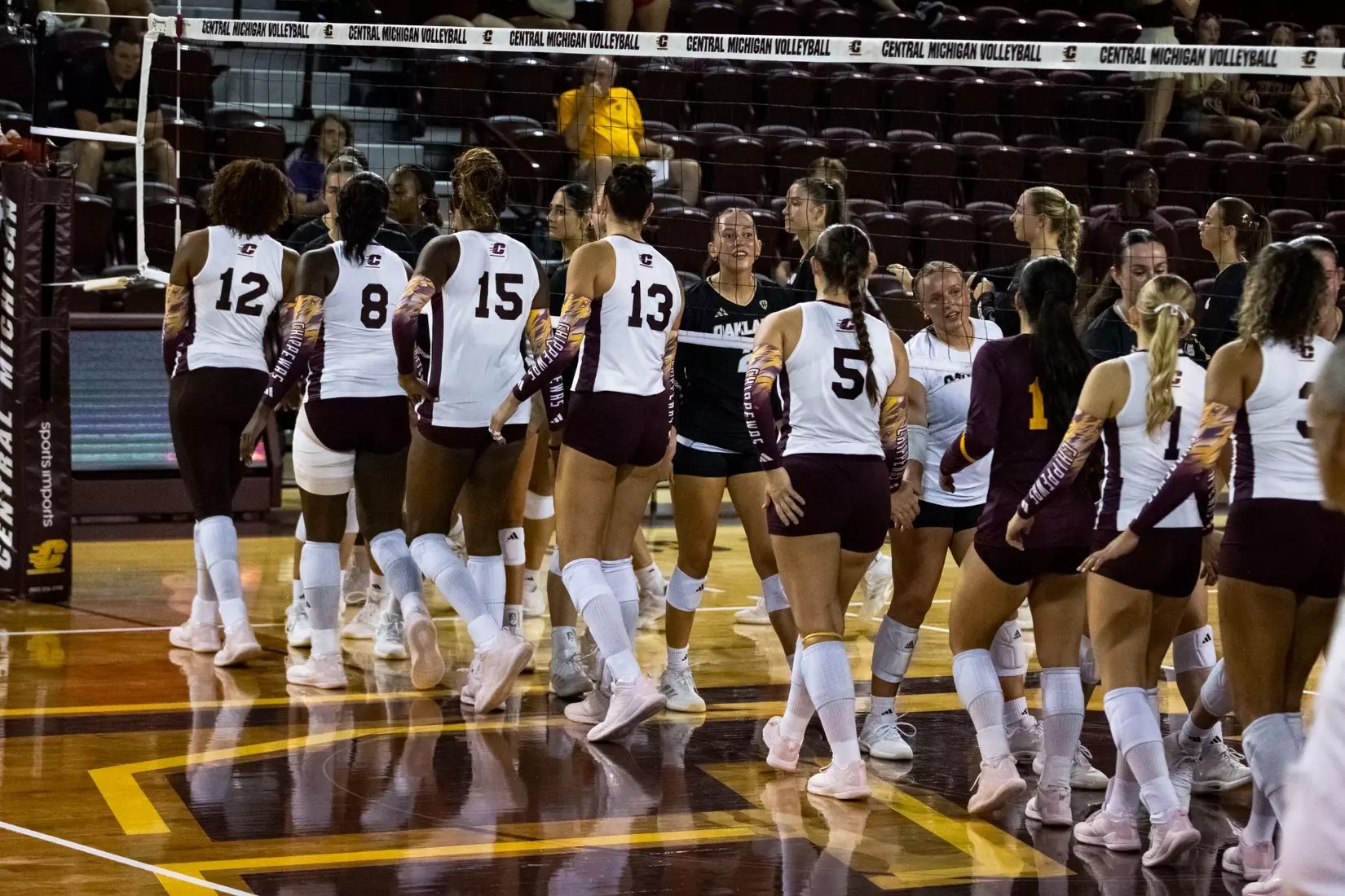 CMU Volleyball vs. Oakland (9/2/26)