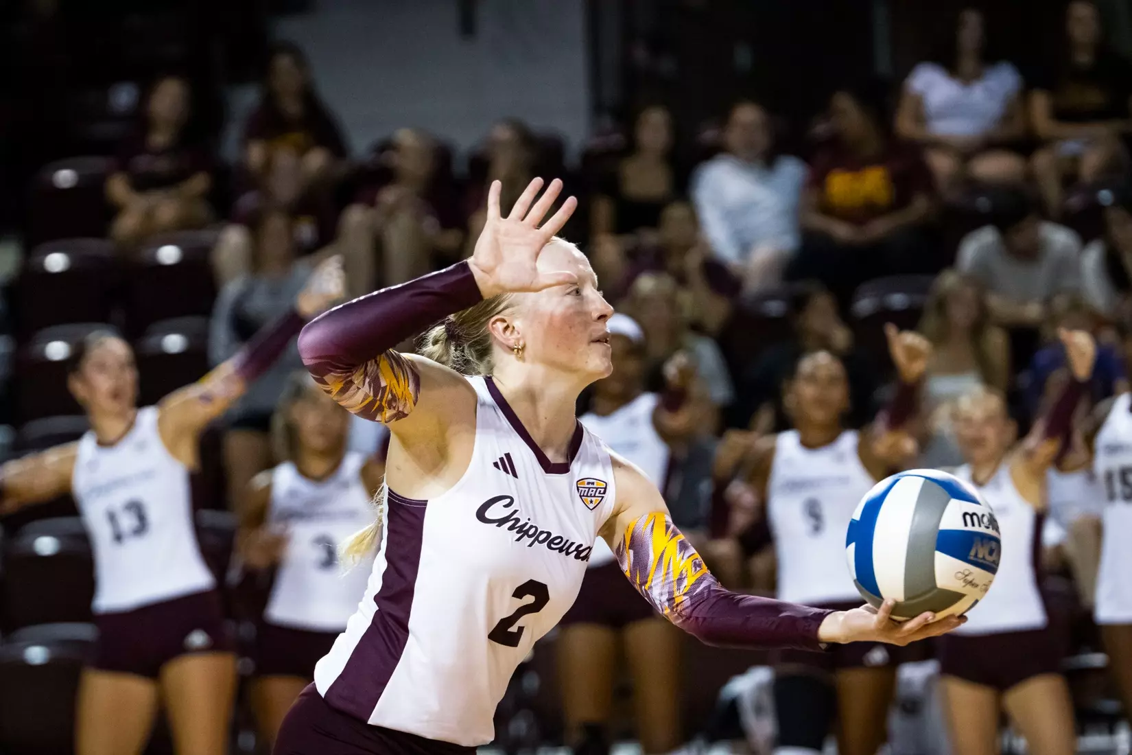 CMU Volleyball vs. Oakland (9/2/26)