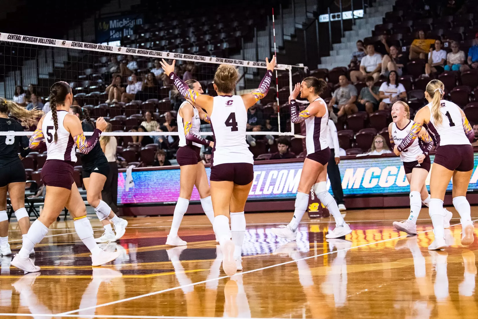 CMU Volleyball vs. Oakland (September 2, 2026)