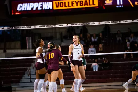 CMU Volleyball vs Eastern Michigan