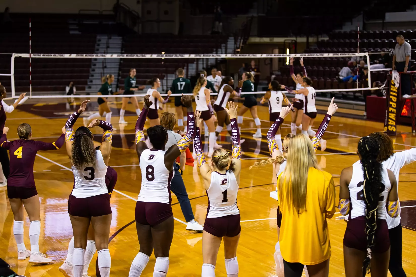 CMU Volleyball vs Eastern Michigan