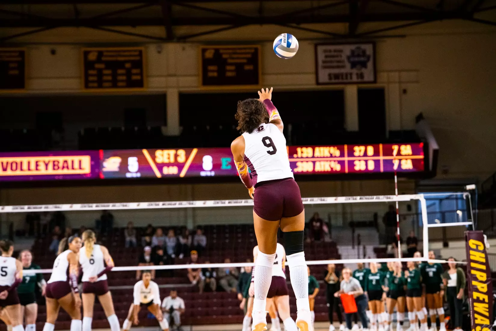 CMU Volleyball vs Eastern Michigan