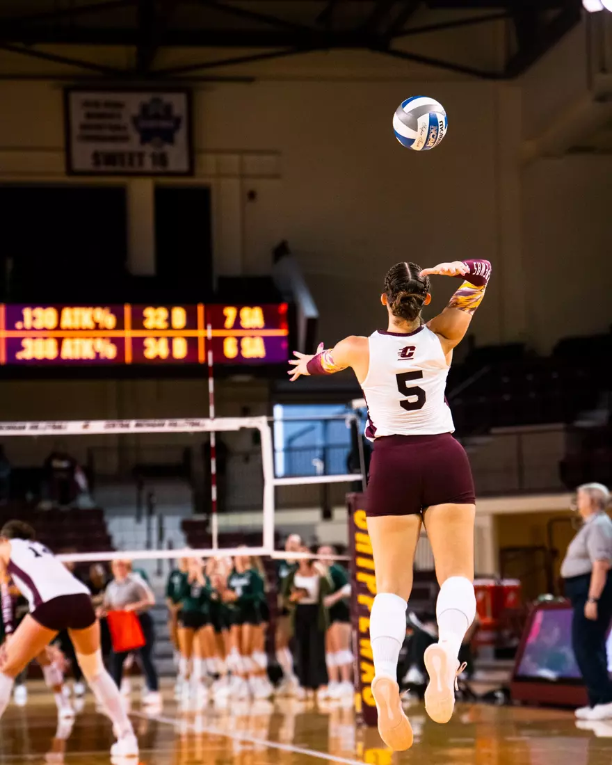 CMU Volleyball vs Eastern Michigan
