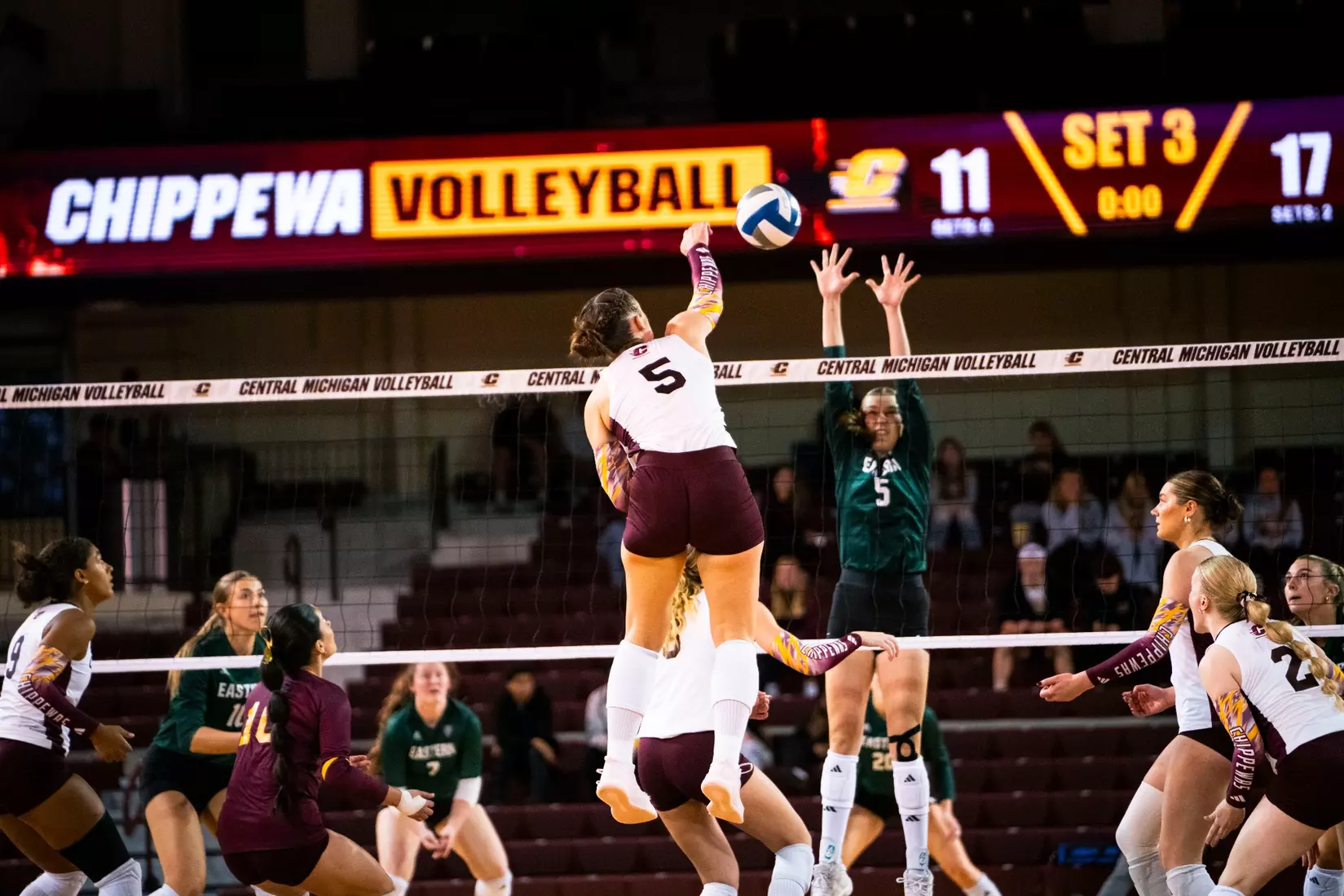 CMU Volleyball vs Eastern Michigan