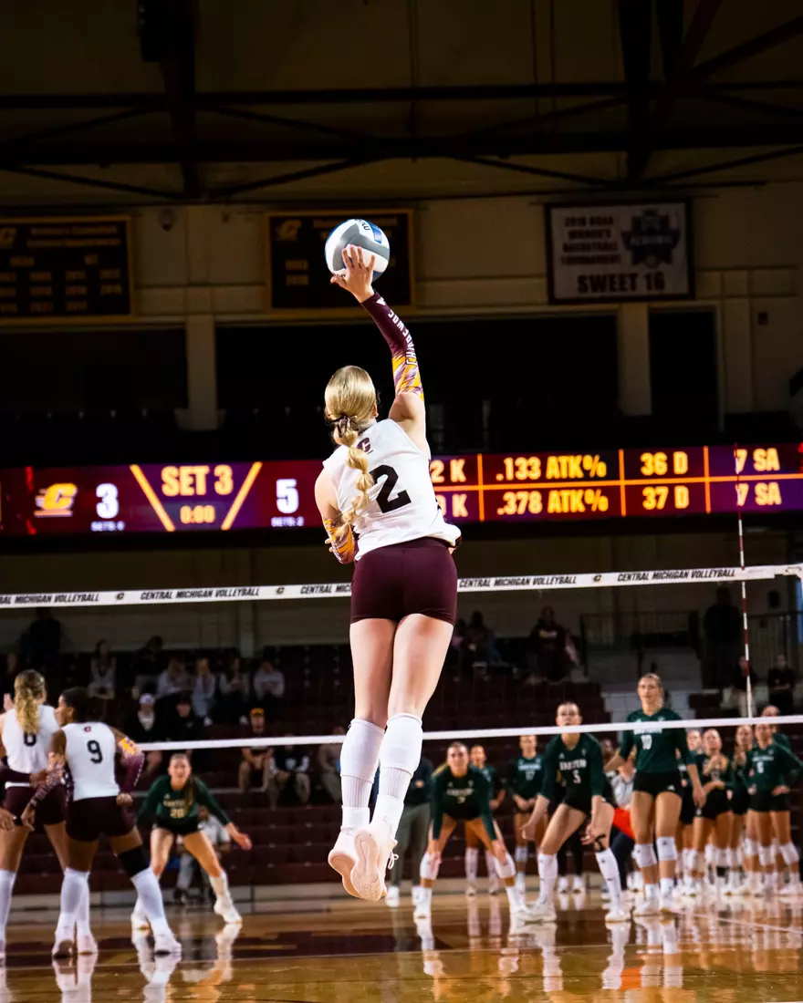 CMU Volleyball vs Eastern Michigan