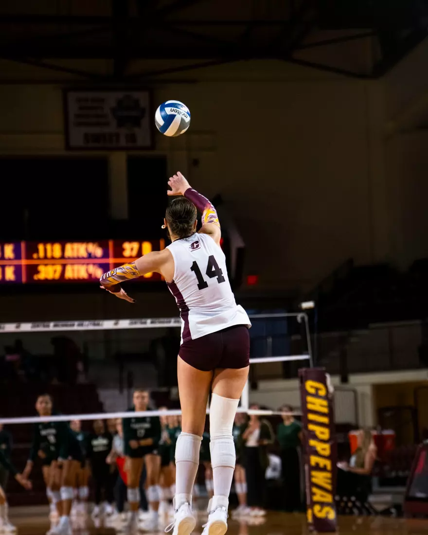CMU Volleyball vs Eastern Michigan