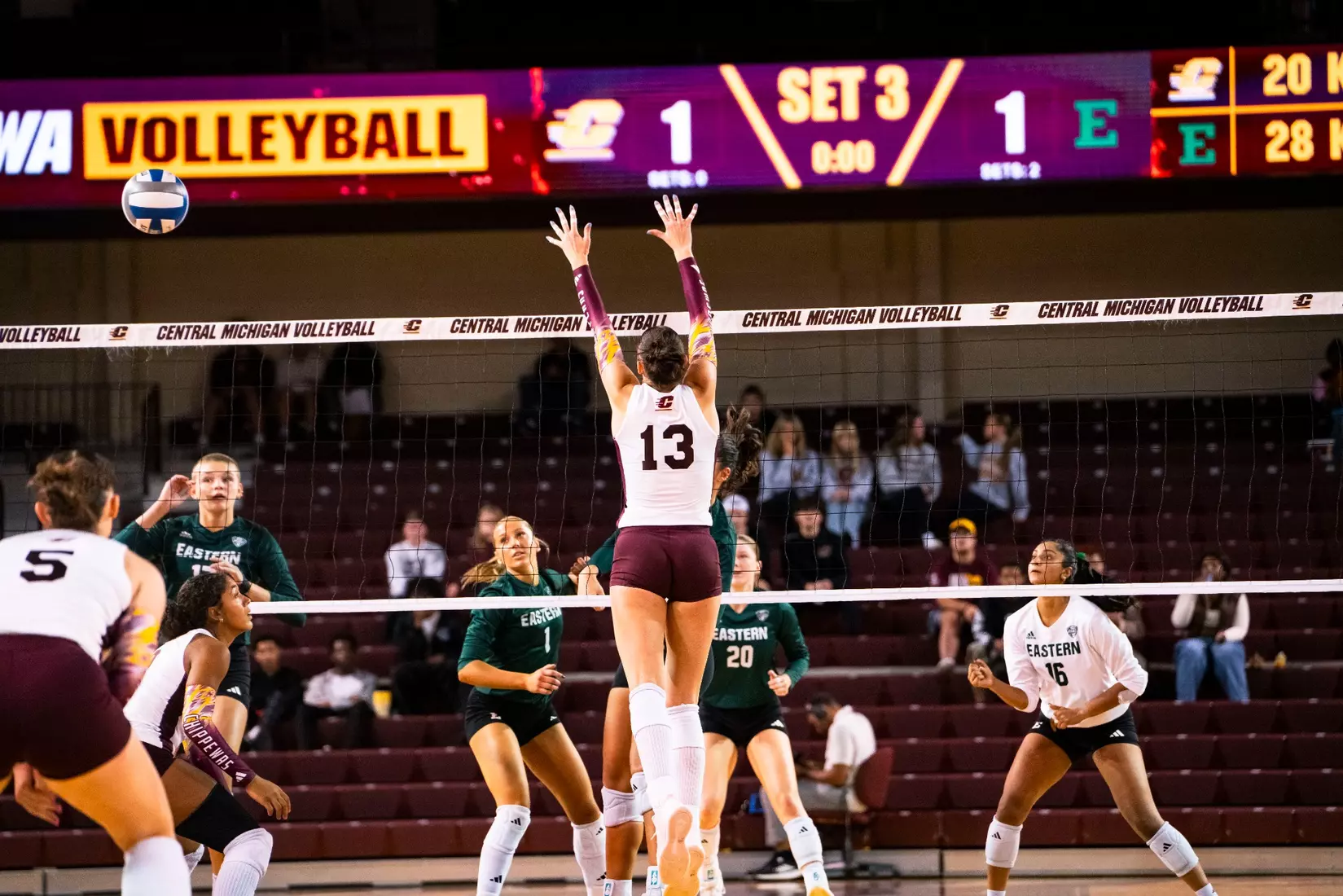 CMU Volleyball vs Eastern Michigan